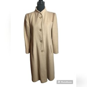 Vintage 70s Donnefield of Dayton Wool Dress Coat, size S-M